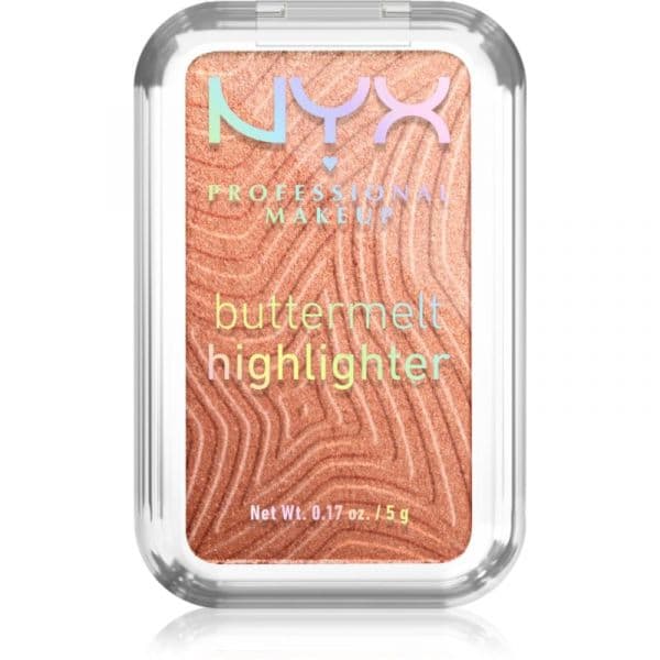 NYX Professional Make Up Buttermelt Highlighter Iluminador em Pó Butta in Bronze 5g
