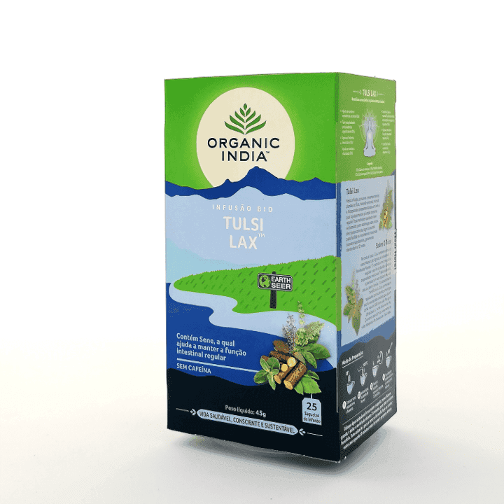Organic India Infusão Bio Tulsi Lax 25 Saquetas