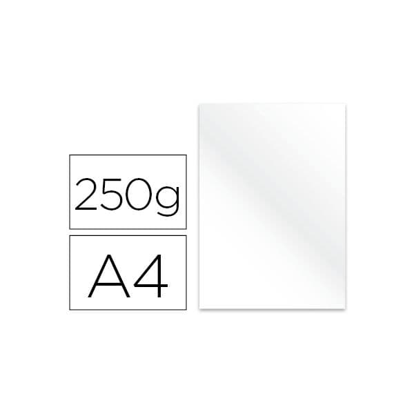 Fellowes 100 Un. Cartolina A4 Cromolux 1 Face 250g Branco - 1721013