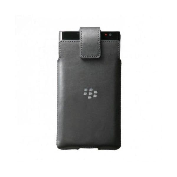 BlackBerry Estojo Leather Swivel Holster para Priv Black