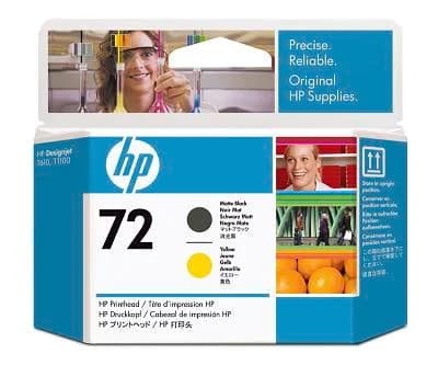 Tinteiro HP 72 Matte Black/ Yellow C9384A