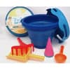 Set Brinquedos de Praia Compacto 7 em 1 Azul | Saude Mayor