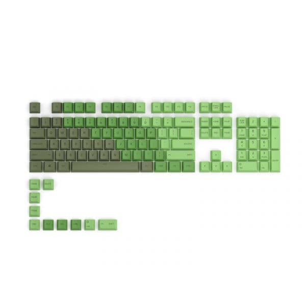 Glorious PC Gaming Race Conjunto de 114 Teclas PBT Olive (USA) - GLO-KC-GPBT-O