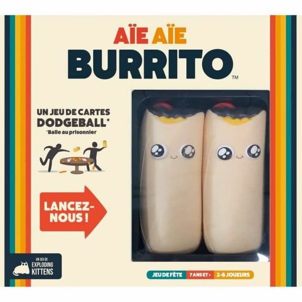 Asmodee Jogo de Mesa Aïe Aïe Burrito (FR)