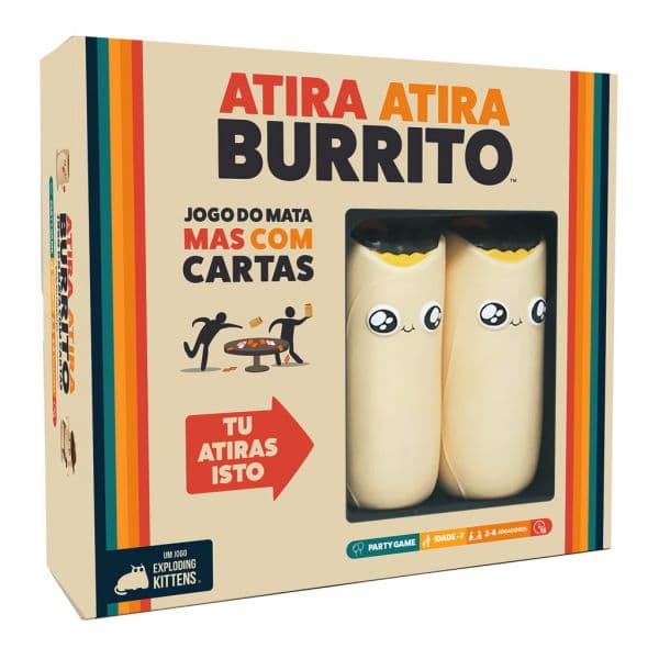 MIBO Jogo de Tabuleiro Atira Atira Burrito P0316