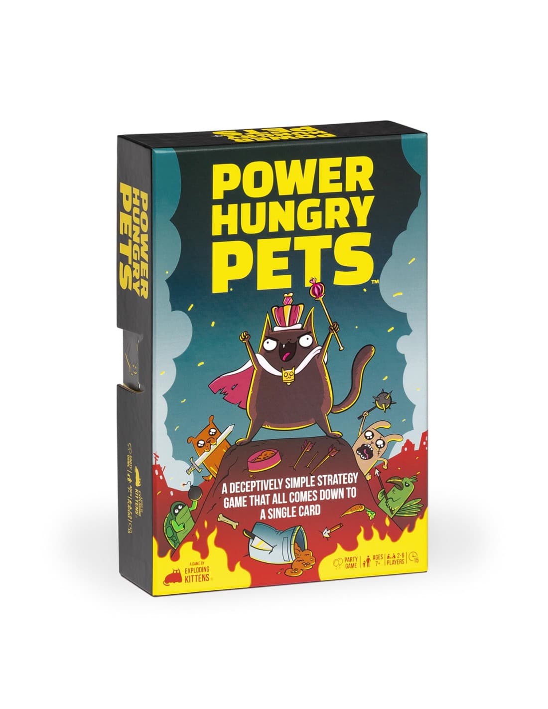 Divercentro Jogo Power Hungry Pets By Exploding Kittens