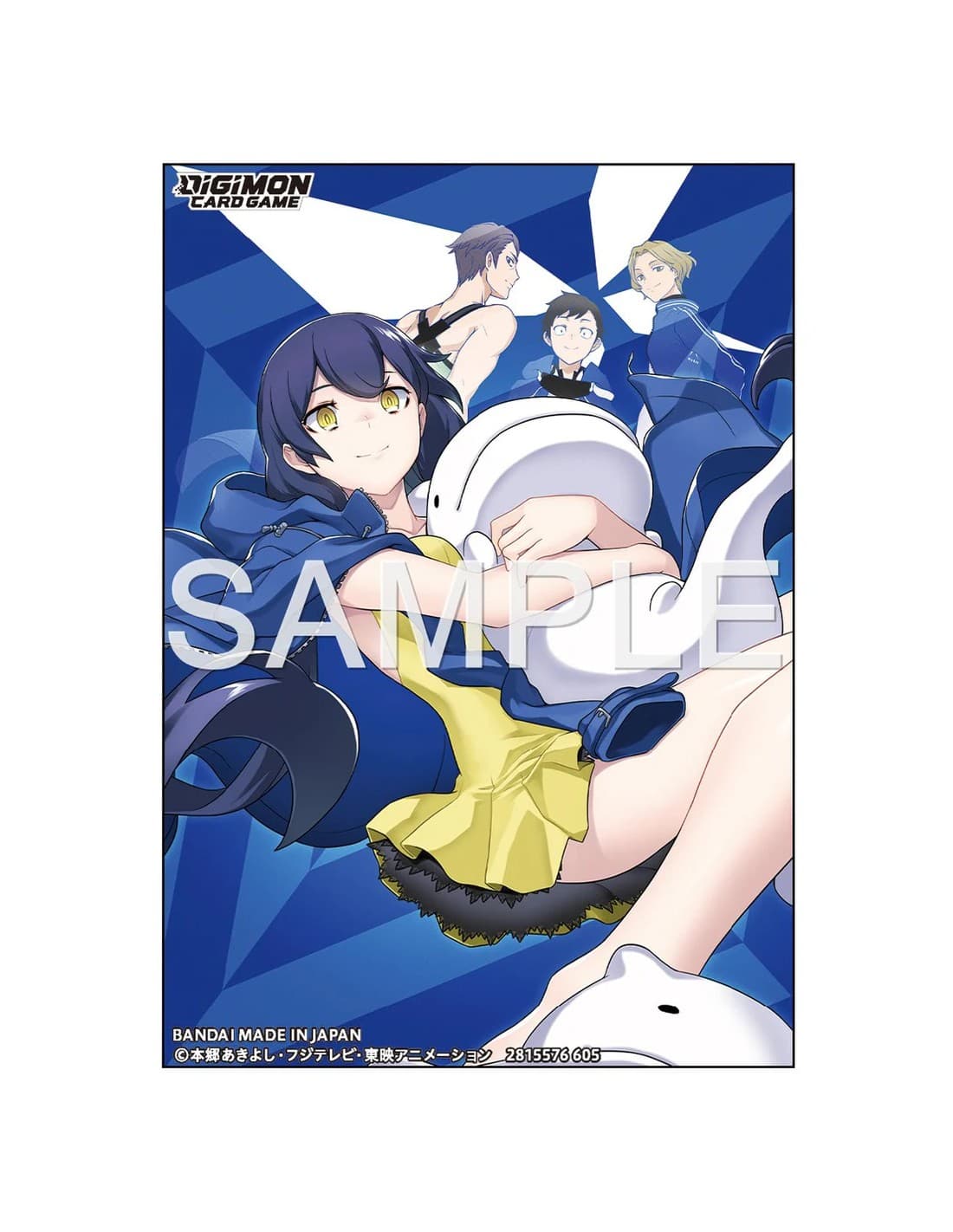 Digimon Card Game Official Sleeves Erika Mishima