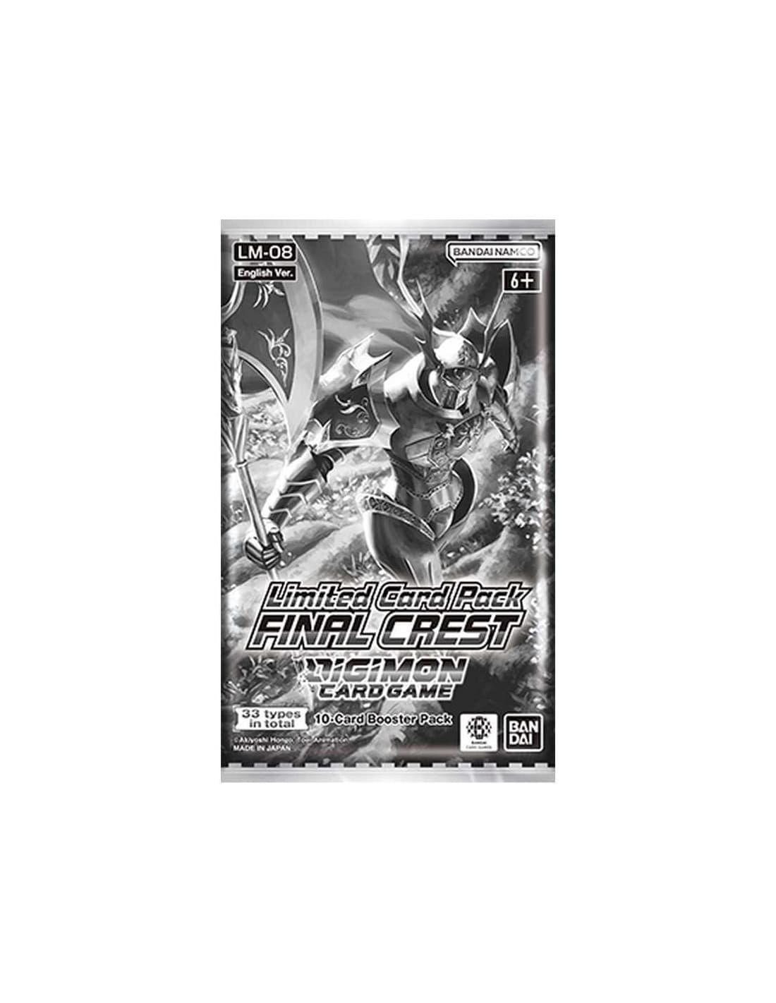 Digimon Card Game Limited Pack Final Crest Booster LM08