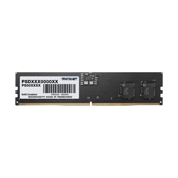 Memória RAM Patriot Dimm 16GB DDR5-4800 Black, PSD516G480081, Signatur - PSD516G480081