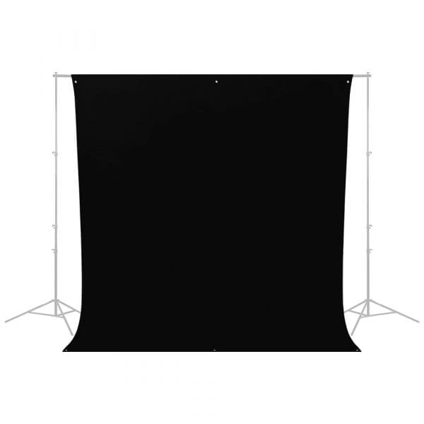 Westcott Fundo de Estúdio em Tecido Black (2.7 X 3m) - WESTCOTTD230851