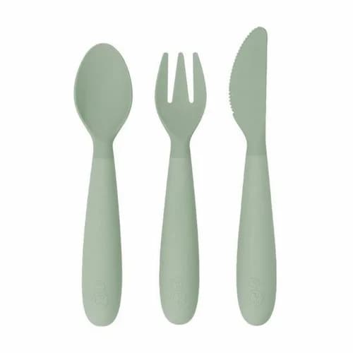 ezpz Pack de 3 Happy Utensils Verde Nórdico EUHUS001