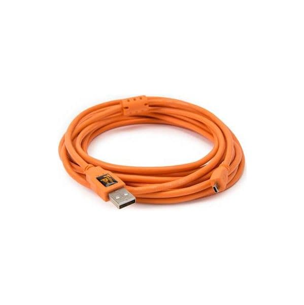 Tether Tools Cabo USB 2.0 4.5M Mini-B para Nikon Orange - CU8015ORG