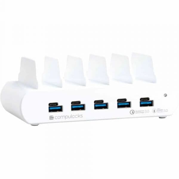 Compulocks 5PUSBCDKS-EU Estação de Carregamento 150W 5x USB-C 5x USB-A