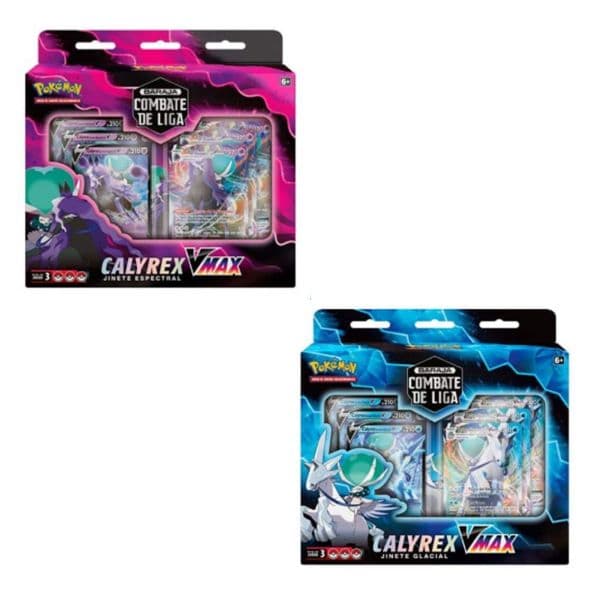 Devir Jogo de Cartas Pokémon TCG Calyrex VMAX Combat Decks 6 Unidades Inglês
