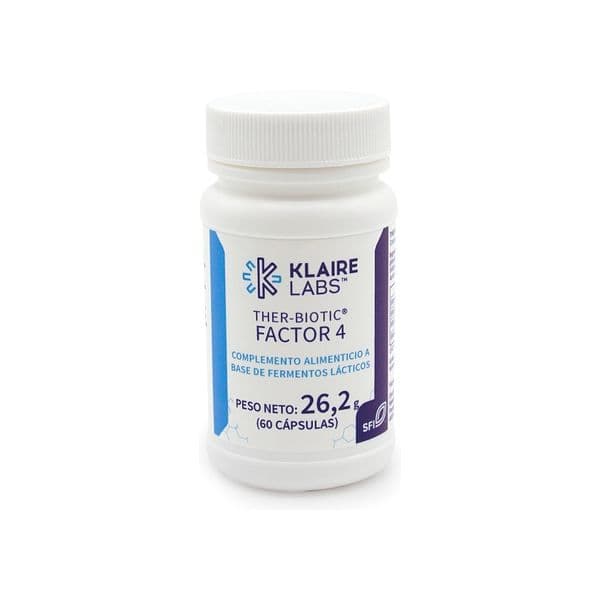 Klaire Labs Ther-biotic Factor 4 60 Cápsulas