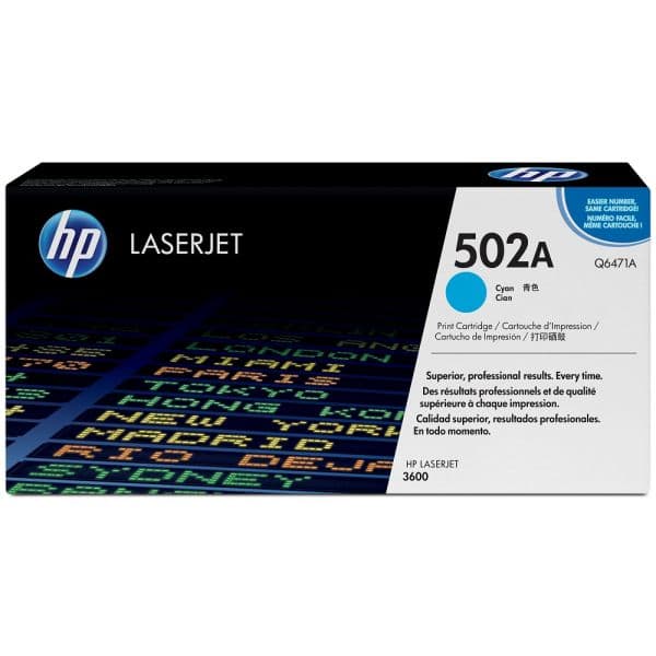 Tinteiro HP 501A Q6471A Cyan