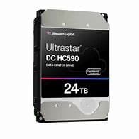 Western Digital DC HC590 unidade de disco rígido 24 TB 7200 RPM 3.5" SAS