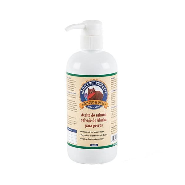 Grizzly Complemento Nutricional Óleo de Salmão 500ml