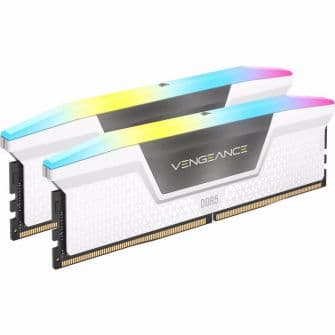 Corsair Vengeance RGB White 32GB 2x16GB DDR5 6400MHZ CL36 (rev2)