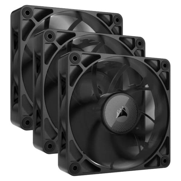 Corsair Ventoinha 120mm RX120 Max PWM Preta (Pack3) - CO-9051042-WW