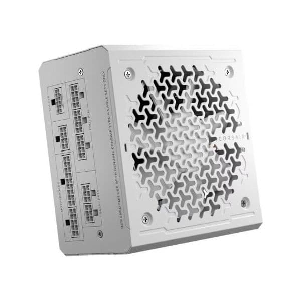 Corsair RMe Series RM1000e ATX 3.1 PCIe 5.1 1000W Cybenetics 80 Plus Gold Modular Branca