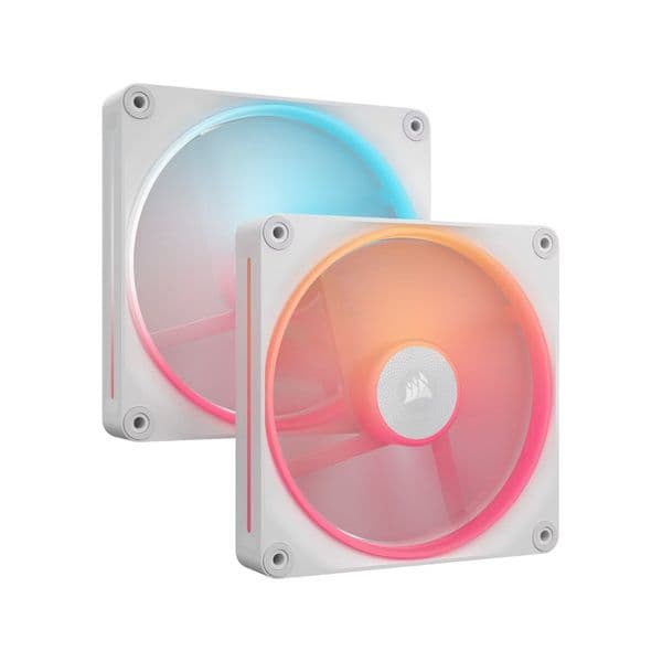 Corsair Ventoinha 140mm iCUE Link LX140-R RGB PWM Branca (Pack2) - CO-9051056-WW