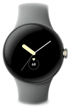 Google Pixel Watch Wi-Fi Dourado c/ Bracelete Cinzenta