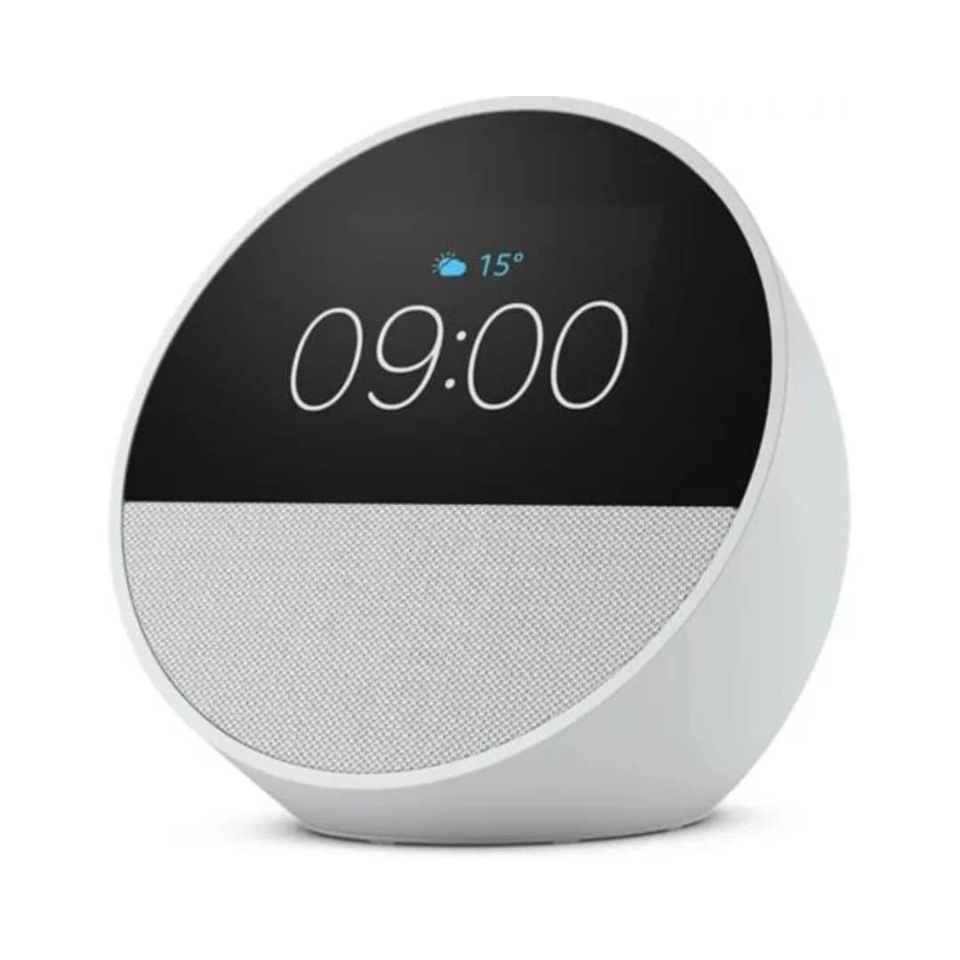 Assistente Virtual Amazon Alexa Echo Spot 2024 Branco