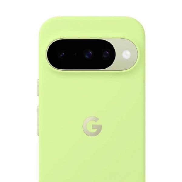 Google Capa Silicone para Google Pixel 10/Pixel 10 Pro Lemon