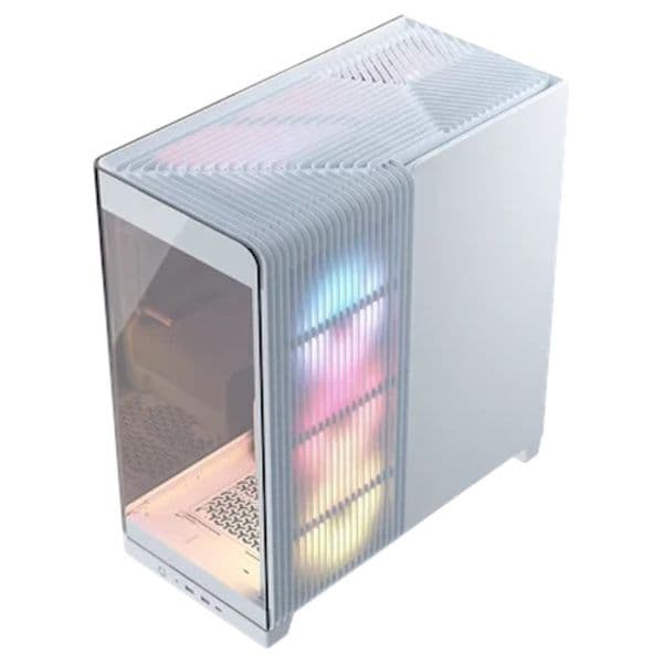 Corsair 4500X RS-R ARGB Midi Tower ATX com Vidro Temperado, 3x120mm e USB-C Branca