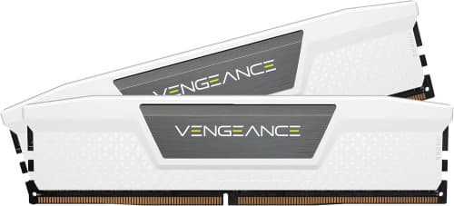 Memória RAM Corsair Vengeance DDR5 White 6000MHz 64GB (2x32GB) CL30 Dual Intel XMP 3.0 e AMD EXPO
