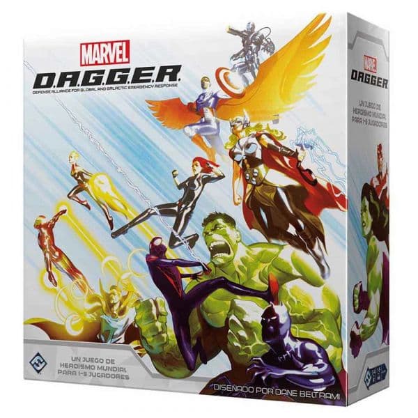 Asmodee Jogo de Tabuleiro D.A.G.G.E.R. Marvel