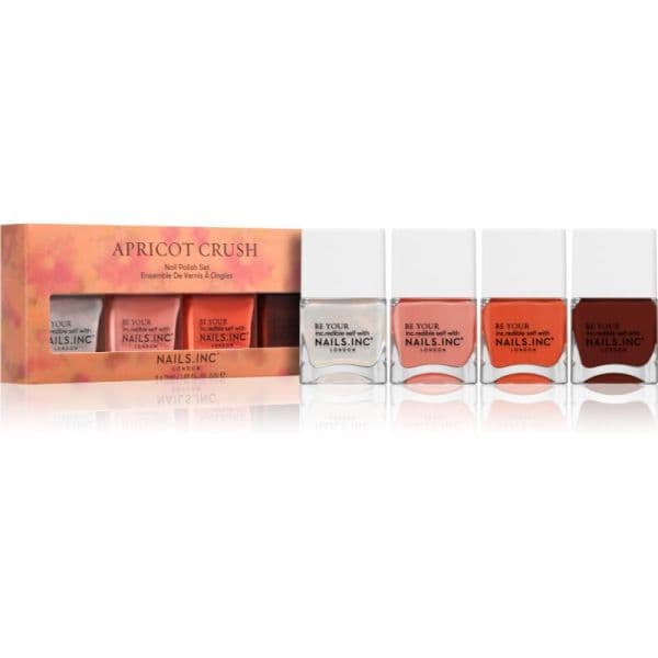 Nails Inc. Apricot Crush Conjunto de Vernizes de Unhas