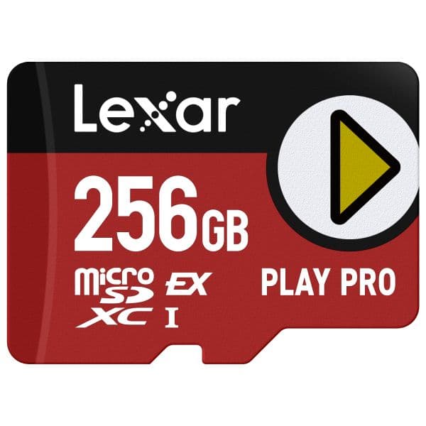 Lexar 256GB Play Pro MicroSDXC UHS-I U3 V30