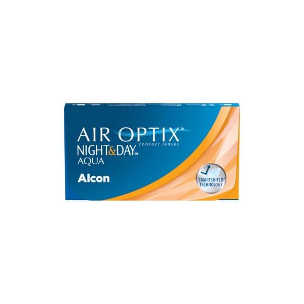 Alcon Lentes Mensais Air Optix Night and Day Aqua 6 Lentes