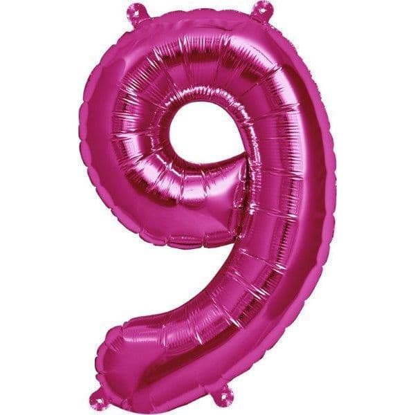 Northstar Balão Foil 16" nº 9 Rosa - 180045101