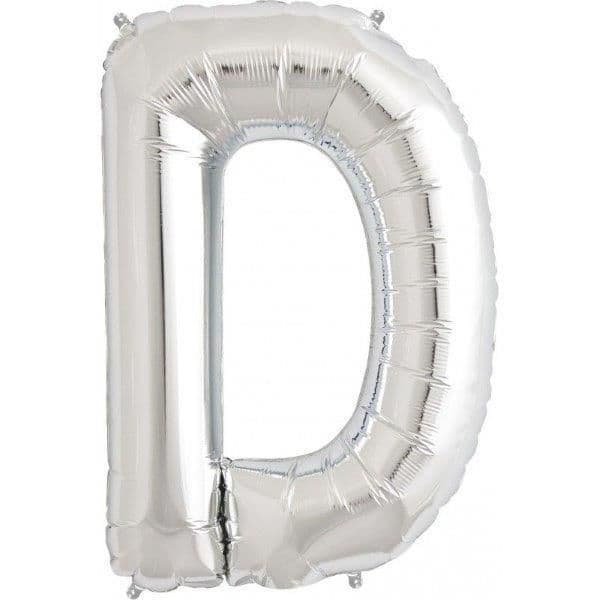 Northstar Balão Foil 16" Letra D Prateado - 180048201