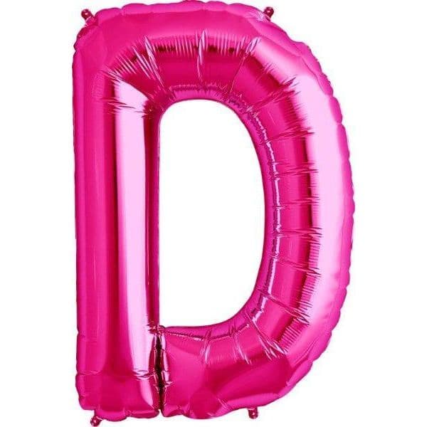 Northstar Balão Foil 16" Letra D Rosa - 180000508