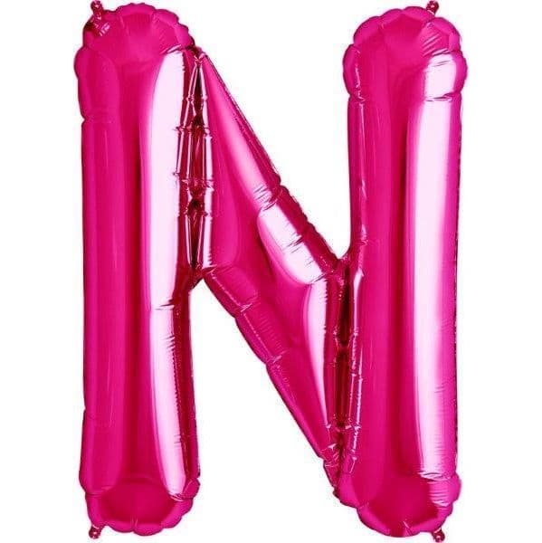 Northstar Balão Foil 16'' Letra N Rosa - 180000518