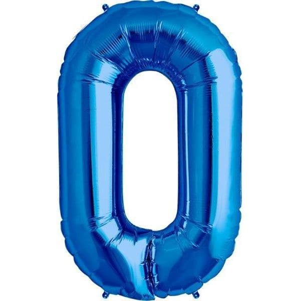 Northstar Balão Foil 16" Letra O Azul - 180000545
