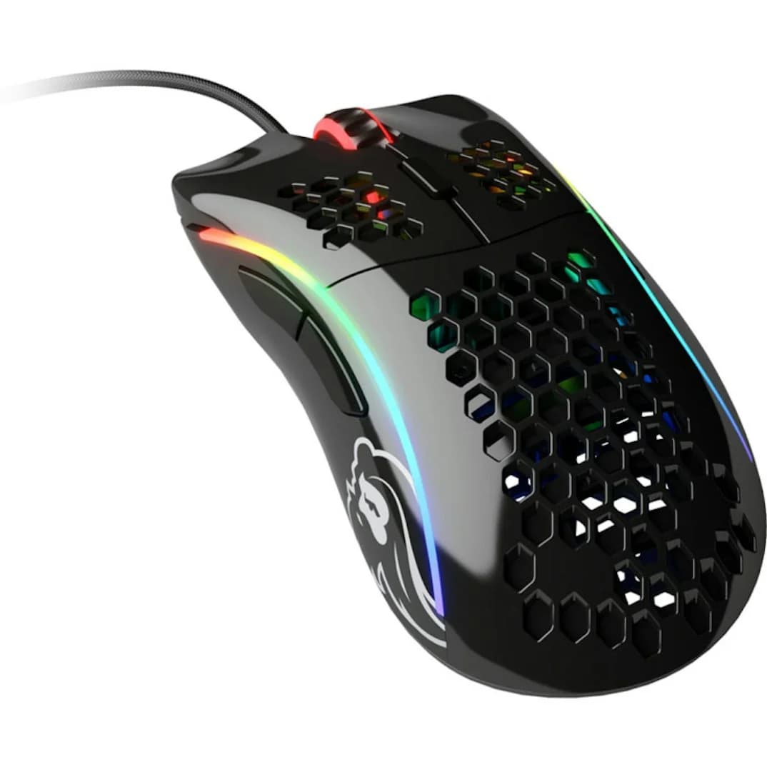 Glorious PC Gaming Race Model D- Glossy Black - GLO-MS-DM-GB