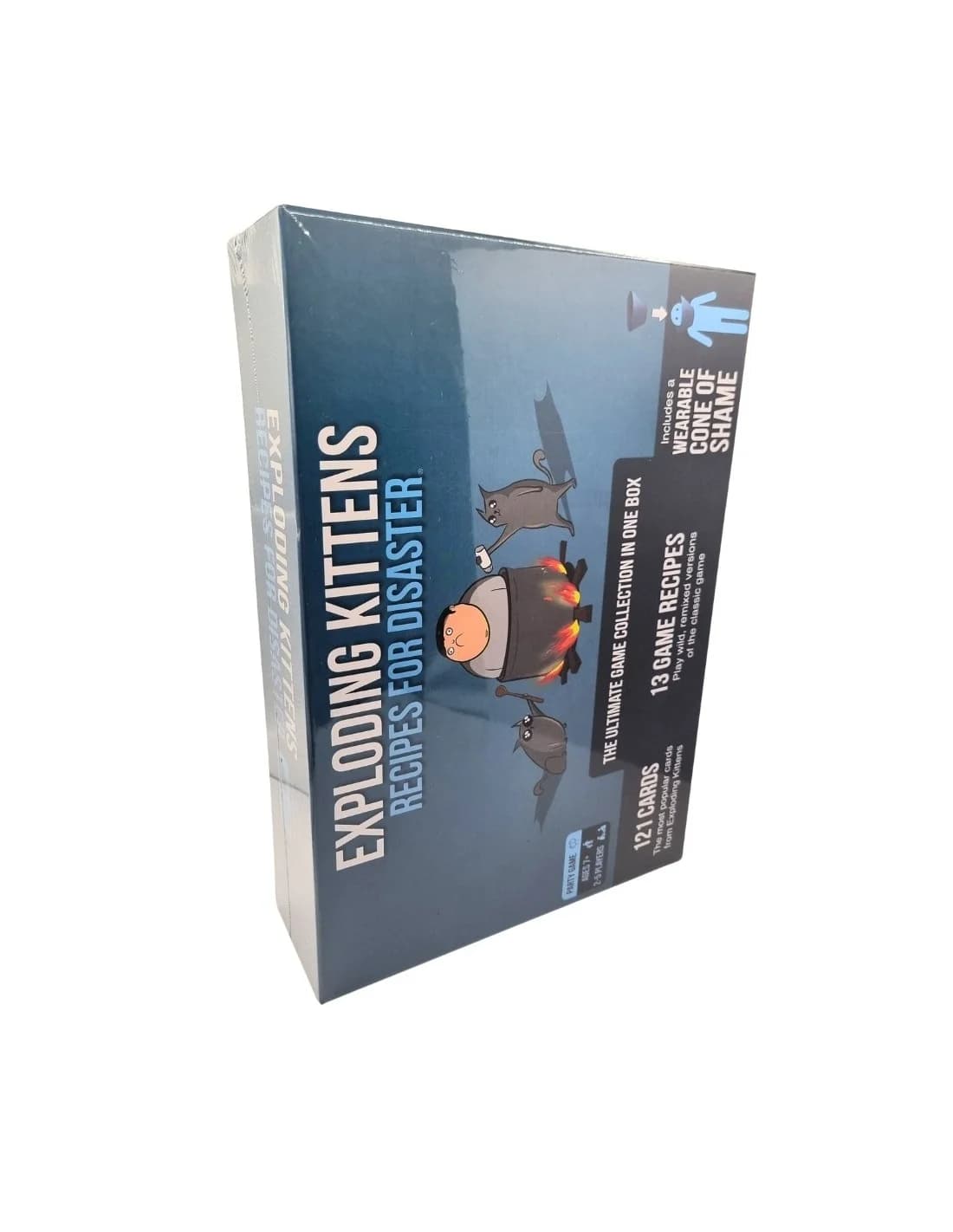 Exploding Kittens Recipes for Disaster - Caixa Danificada