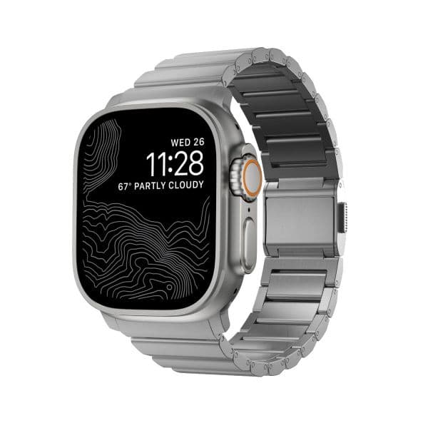 Nomad Bracelete Titanio para Apple Watch Ultra 46/49mm Natural