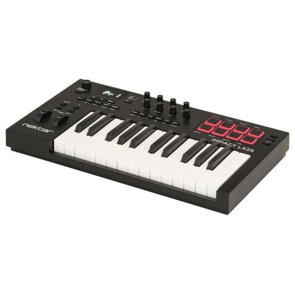 Nektar Teclado Controlador MIDI Impact LX25 mk3 25 Teclas USB-C