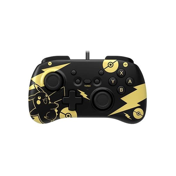 Hori Comando Mini Pikachu Black & Gold Nintendo Switch