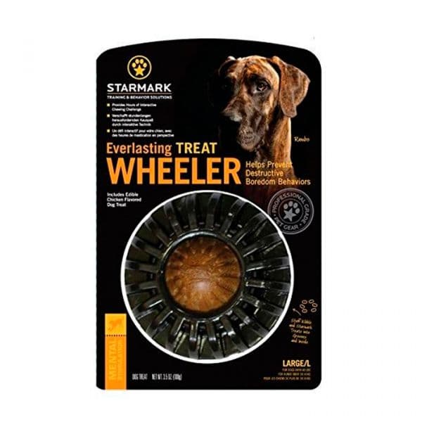 Starmark Brinquedo Cão Everlasting Treat Wheeler Ball L
