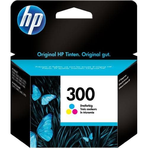 HP 300 TRI-COLOUR INK CARTRIDGE WITH VIVERA INKS