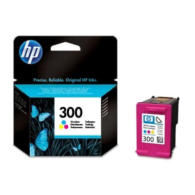 HP 300 TRI-COLOUR INK CARTRIDGE WITH VIVERA INKS