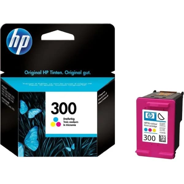 HP 300 TRI-COLOUR INK CARTRIDGE WITH VIVERA INKS