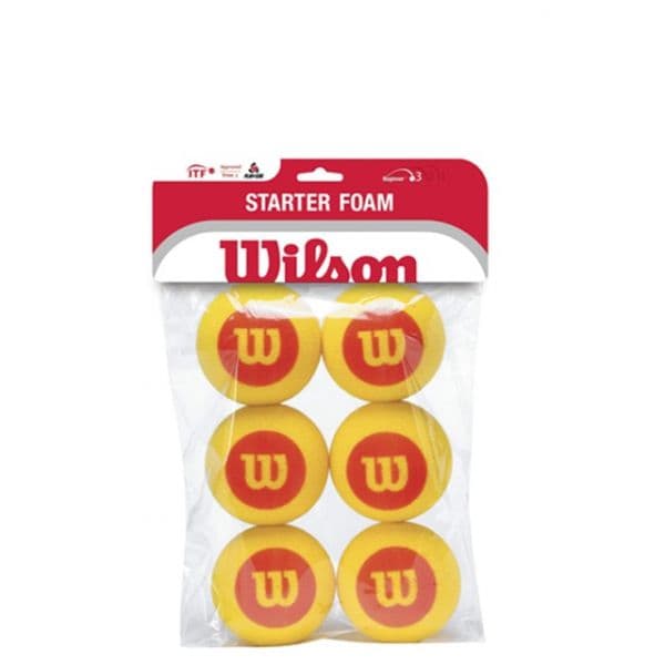 Wilson Bolas Ténis Starter Foam x6